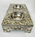 Comedero doble para mascota - Grande